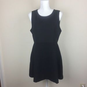 Elodie Sleeveless Midi/Mini Little Black Dress XL